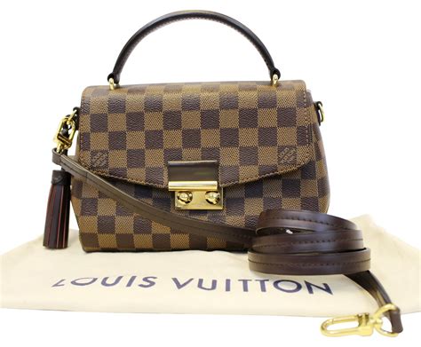 louis vuitton crossbody with tassel|Braided Croisette Damier Ebene .